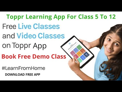 Toppr Learning App - Class 5th To 12th - Book Free Demo Class On Toppr App -  Toppr App Tutorial