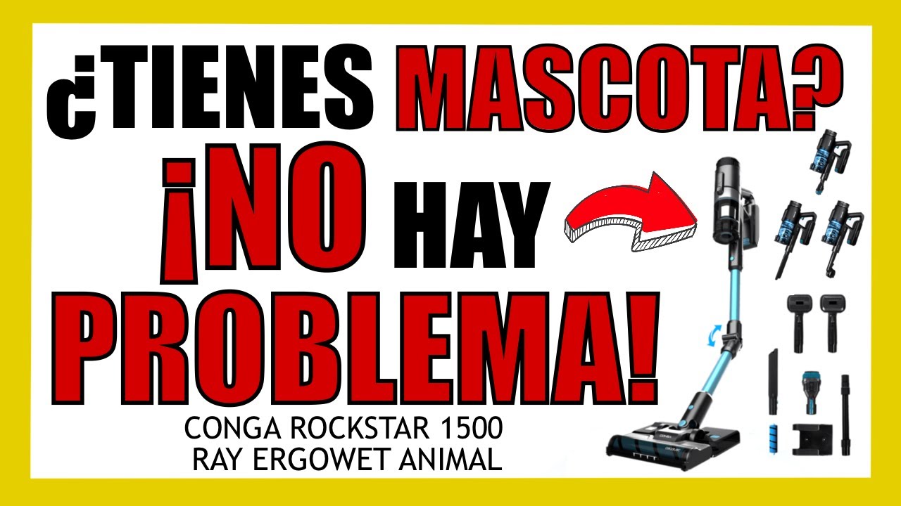 🚨 LO PROBAMOS, ✓ ¿El CONGA ROCKSTAR 1500 RAY ERGOWET ANIMAL es  recomendable?