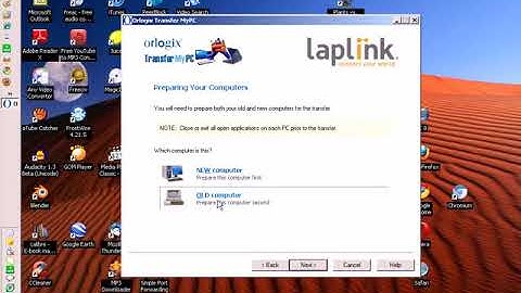 Transfer MyPC usage demonstration (English)