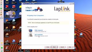 Transfer MyPC usage demonstration (English)