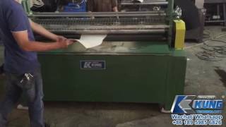 Eva sheet brushing machine