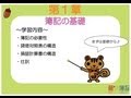 【動画】　日商簿記3級　無料講義　第1章　～簿記の基礎～(1)　最速簿記
