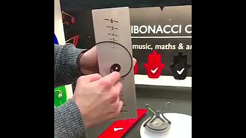 Interesting Fibonacci spiral clock. ✍️