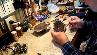 Zenith M723 - Speaker repair begins