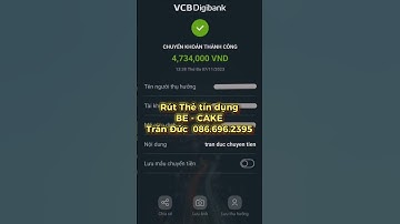 Rút tiền Thẻ tín dụng BE CAKE - BẢN VIỆT - LIOBANK #rutthetindungbecake #rutthebanvietmomo #liobank