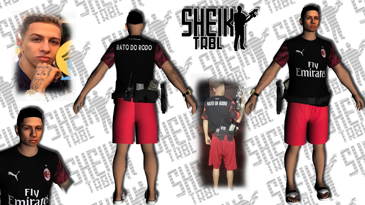 ESPECIAL 1700 - SKIN PRIVADA RATO DO RODO [ PC /MOBILE ] - YouTube