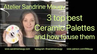 3 top best ceramic palettes for every painting style and size