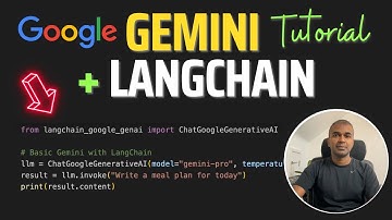 Google Gemini + LangChain: Learn to Integrate Vision and Text