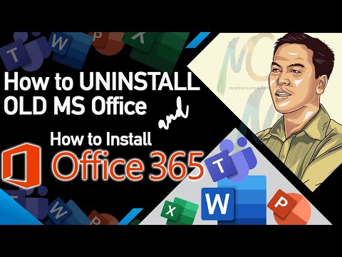 How to Uninstall OLD ms Office | Install O365 (latest version)