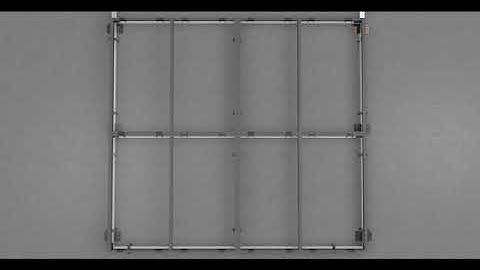 Mesh led screen Easy installation