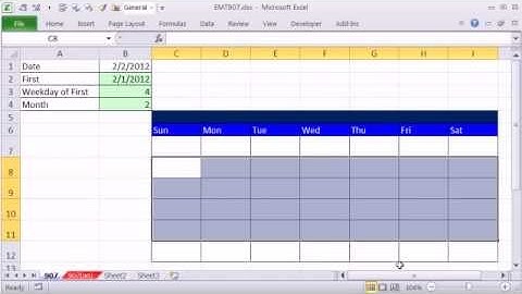 Excel Magic Trick 907: How To Make Excel Calendar (4 Examples)