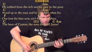 Hero Of Canton (Firefly) Strum Guitar Cover Lesson with Chords/Lyrics
