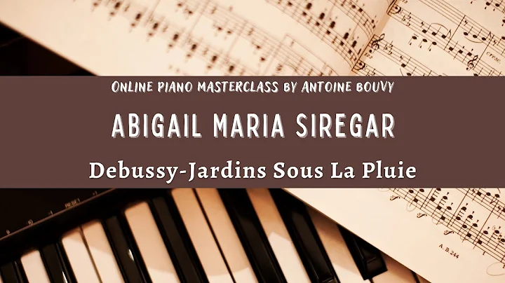 Masterclass By Antoine Bouvy : Abigail Maria Sireg...