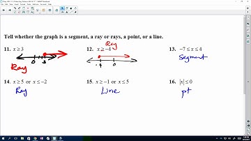 HW 1.1-1.2 Measuring Segments and Distance