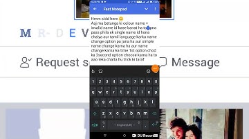 HOW TO CREATE COLOUR NAME + INVALID ACCOUNT