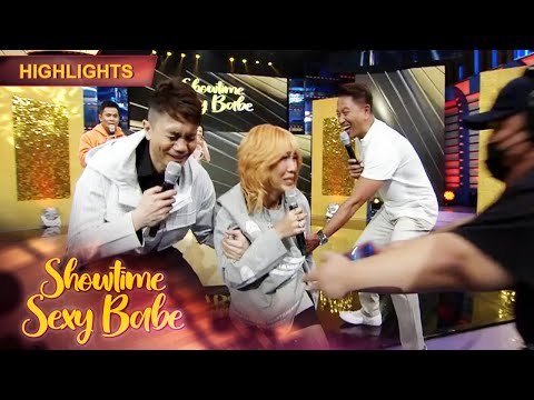 Vice demands a replay after he stumbled on the It’s Showtime stage | It’s Showtime Sexy Babe