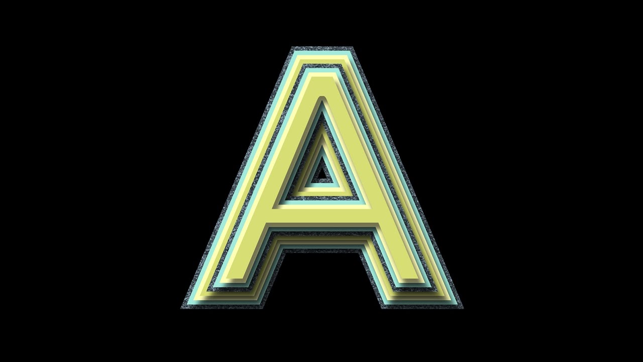 How To Create A Layered Letter Effect YouTube How To Create A Layered Letter Effect YouTube