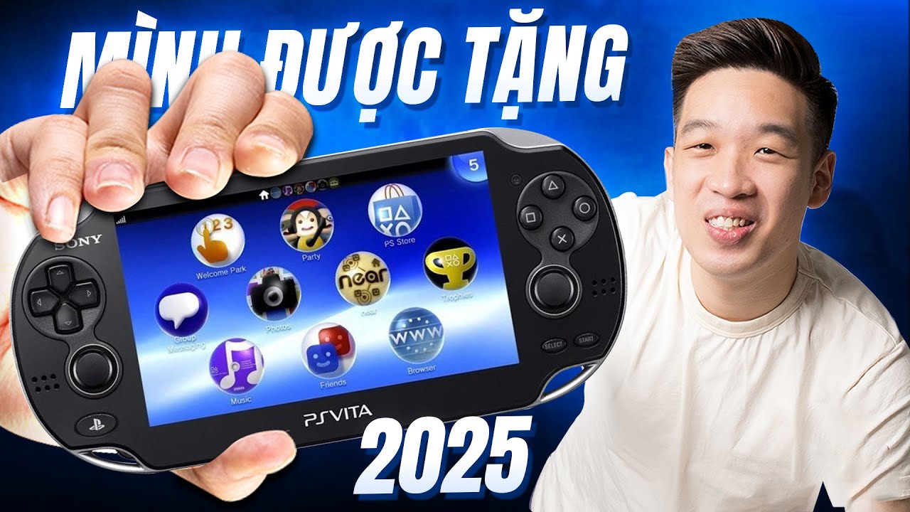 Mình được TẶNG PS VITA vào năm 2025! Đúng là 1 HUYỀN THOẠI... sa ngã