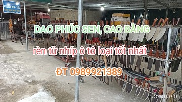 Dao mèo mẫu mới của cửa hàng Dao Trung Du. Dao Phúc Sen, Cao Bằng. 11/9/2022. (ĐT 0989921389)