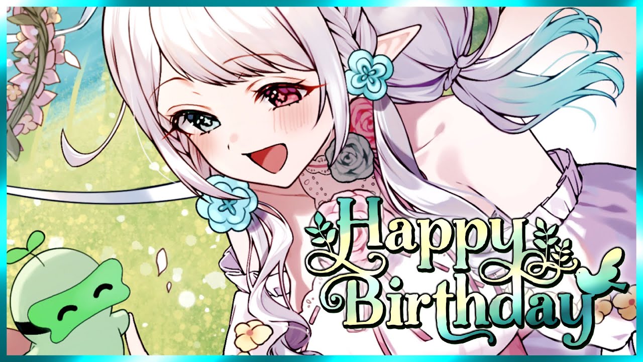 Birthday stream】🩷Hey, say Happy Birthday to me?🩵 #vtuber
