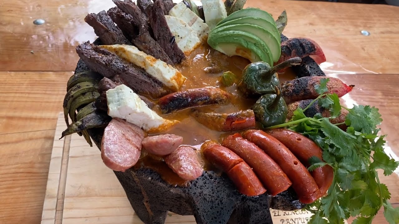 Molcajete de Carne Asada en Salsa Borracha, Riquísimo. YouTube