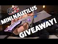 (GAW) My BIGGEST giveaway yet! Elite Outfitting Solutions Mini Nautilus Cleaver Style Folder!