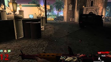 Custom Nazi Zombie Map - Black Ops 2 Slums Part 3 - Call of Duty World at War