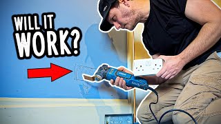 Multitool Vs Solid Wall - Will It Cut A Socket Hole?
