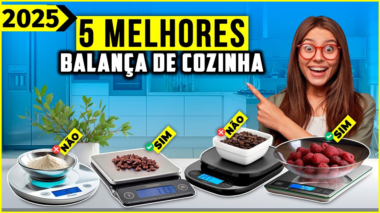 As 5 Melhores Balança De Cozinha / Balança Digital Em 2025! - YouTube