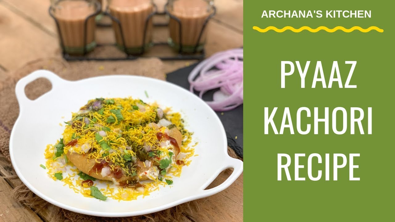 Pyaaz Kachori Recipe – Street Food Recipes By Archana's Kitchen