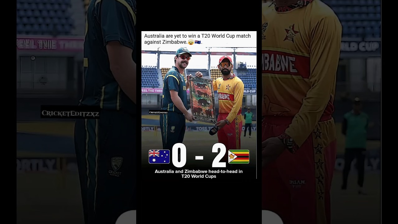 Zimbabwe Dominance Over Australia In World Cup 🥶