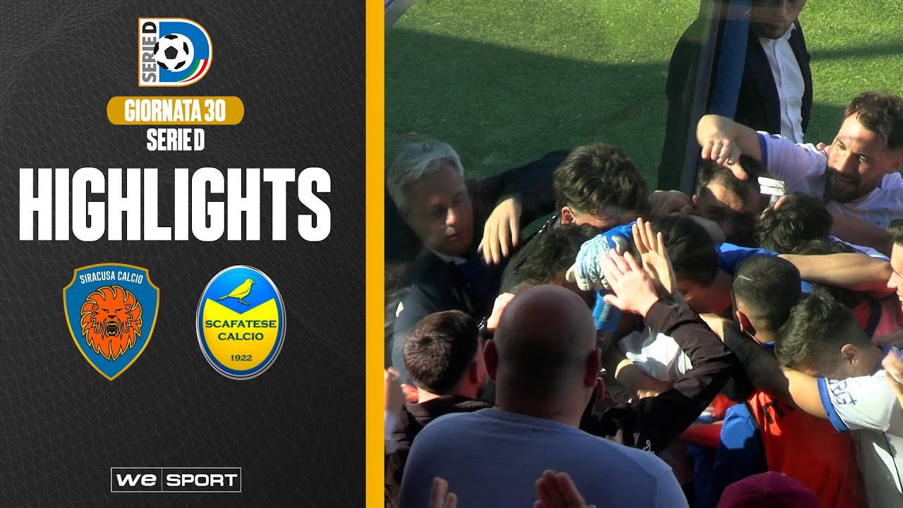 Siracusa vs Scafatese (Serie D - Giornata 30 - Girone I)