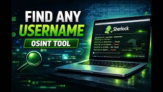 How to Use Sherlock Tool for OSINT | Find Social Media Accounts with Python | Ethical Hacking