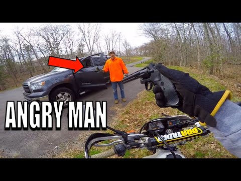 Angry People Vs Dirt Bike