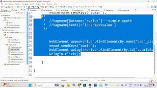 Selenium webElement; class & method !!(4 September 2025)by priti ma'am