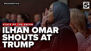 Minnesota Democrat ILHAN OMAR shouts at TRUMP during State of the Union Address   Here's why Profile