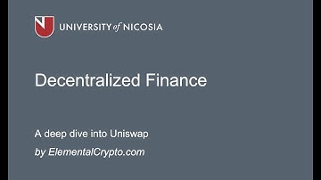 UNIC-Intro to DeFi-Spring 2022-Bonus Session 7: Uniswap