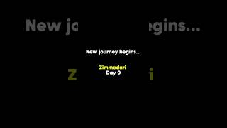 Zimmedari Day 0 🔥📈 || New journey begins... #viral #middleclass