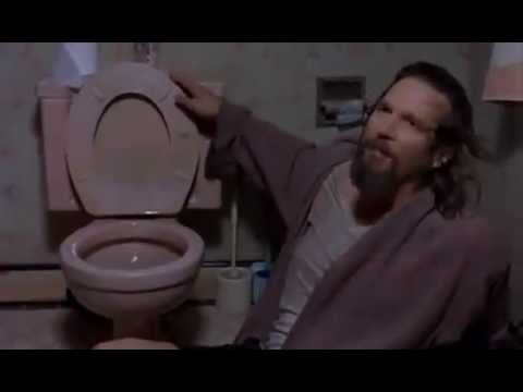 Il Grande Lebowski - La scena del water