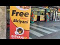 We try free chicken biryani giveaway at new biryani hub in hounslow west london uk