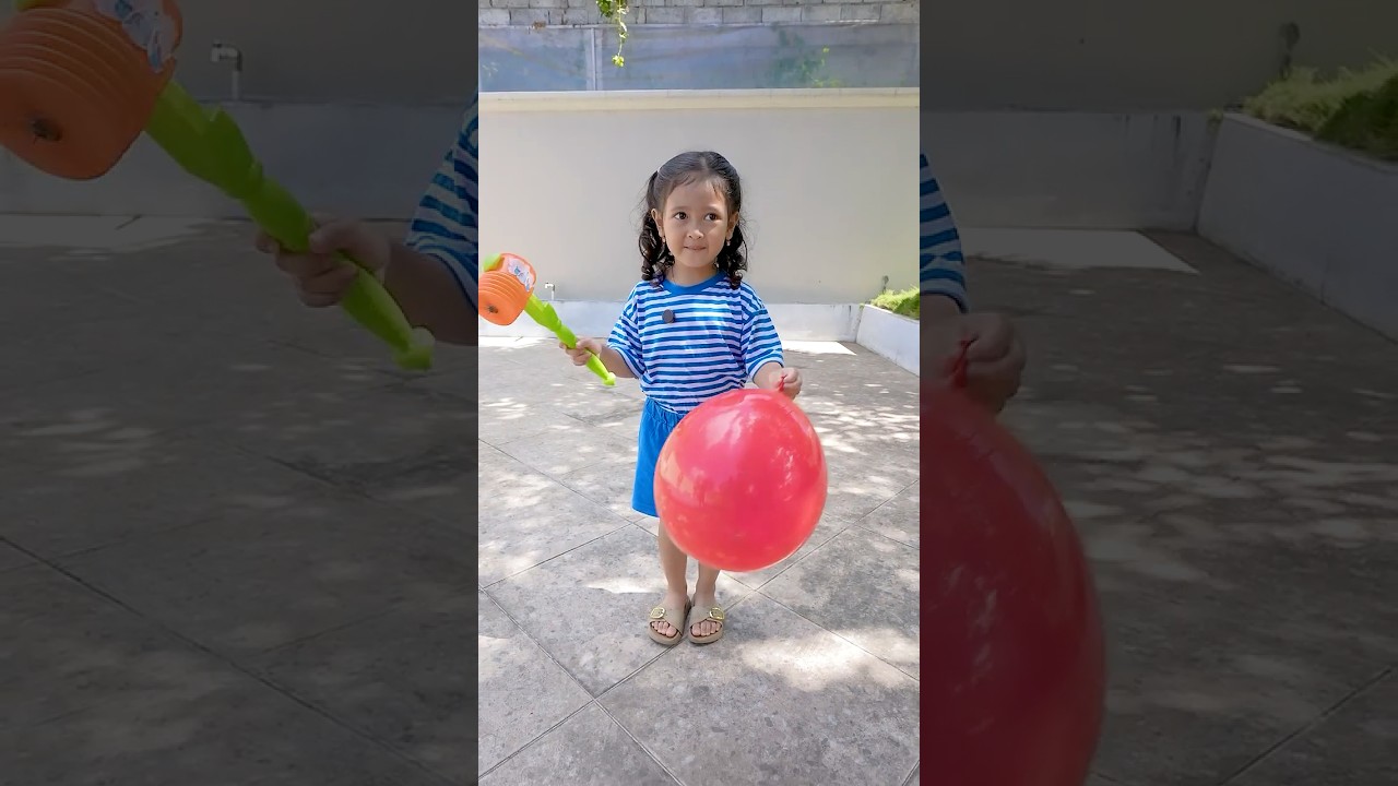 Drama Keysha, Sheena, Celli & Cobil Surprise Balon Berhadiah