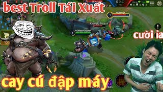 Liên Quân Mobile _ Cười Đau Bụng Với Thánh Grakk | Troll Kriknak Cay Cú Đập Luôn Cả Máy