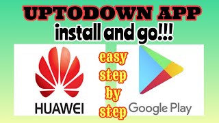 How to install google play service on your Huawei phone(y6p,y5p,y8p,y7p,nova5g) uptodown app