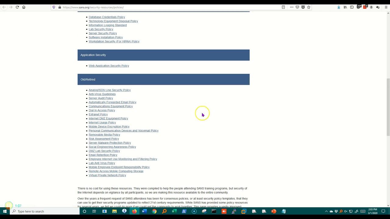 9-16 Security Policy