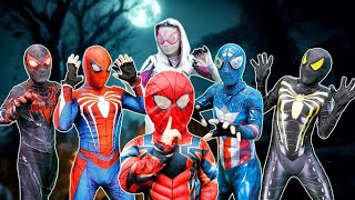 ALL New SPIDER-MAN vs NEW BAD HERO || SPECIAL LIVE ACTION STORY - ONE DAY of KID SPIDER MAN