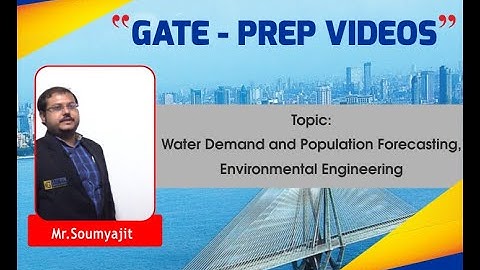 Water Demand and Population Forecasting I Environmental Engineering I Civil Engineering I GATE