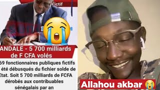 Lamignou darou : Allahou akbar 😭 Macky Sall mo Geuna bòn ci Adouna " 5 Milliards Volés