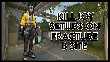 TILT Opponents with these Killjoy Setups! Killjoy B Site Fracture Setup Guide