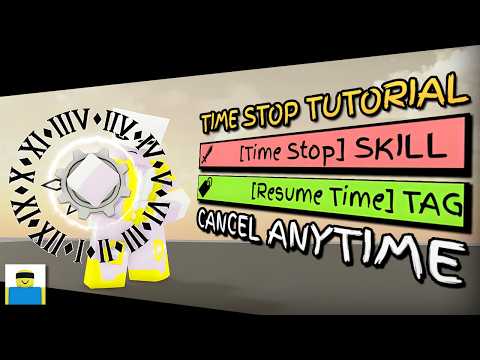 How To Make CANCELLABLE TIME STOPS | JJS Skill Builder