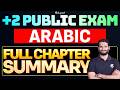 Ref:TG3ERoPOraM Plus two arabic public exam | full chapter summary | eduport plus two